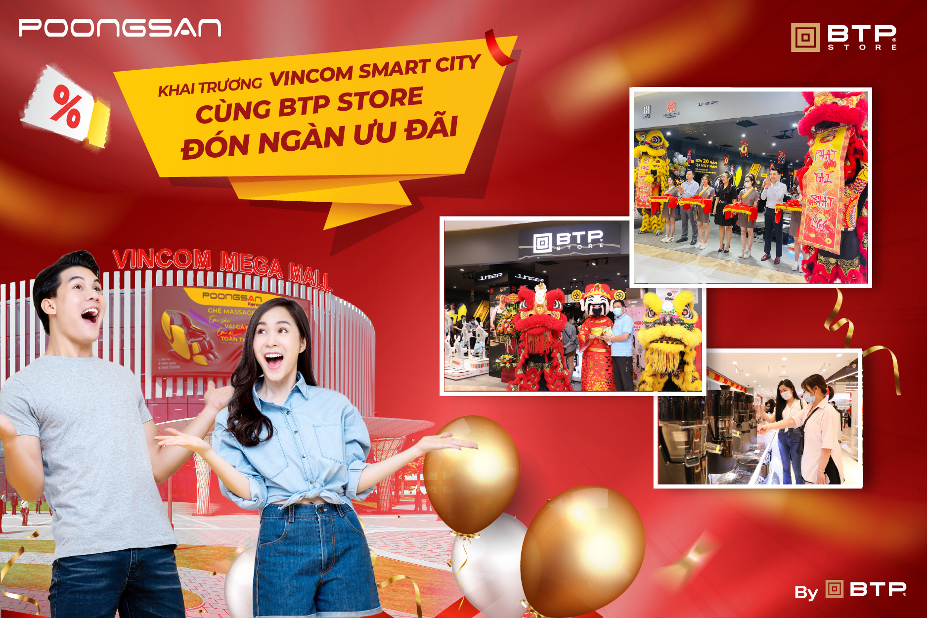 Khai trương Vinsmart City cùng BTP Store đón ngàn ưu đãi